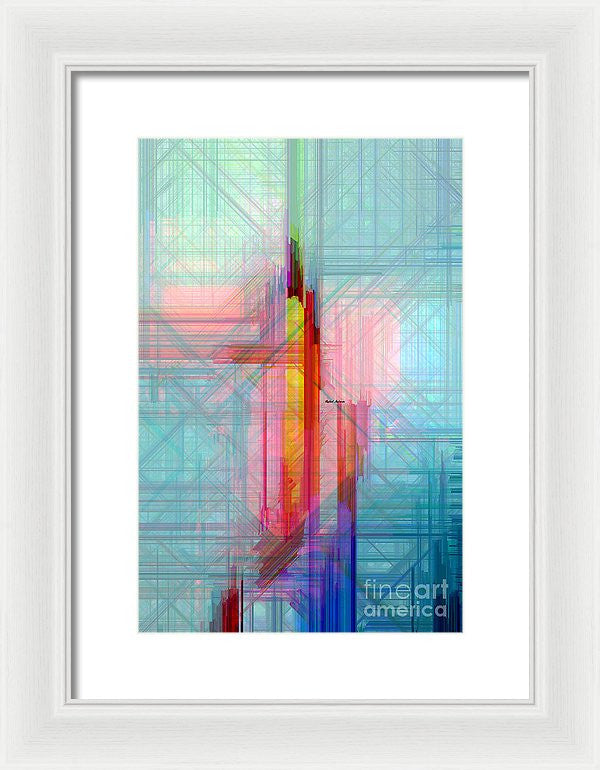 Framed Print - Abstract 9595