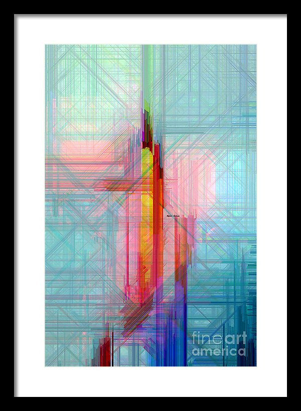 Framed Print - Abstract 9595