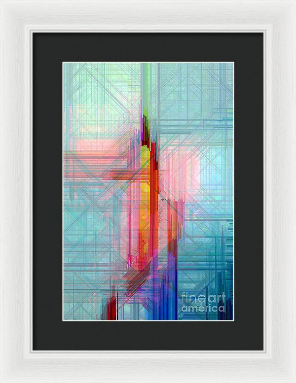 Framed Print - Abstract 9595