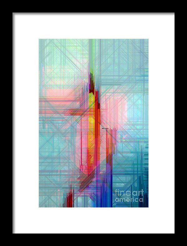 Framed Print - Abstract 9595