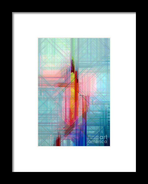 Framed Print - Abstract 9595