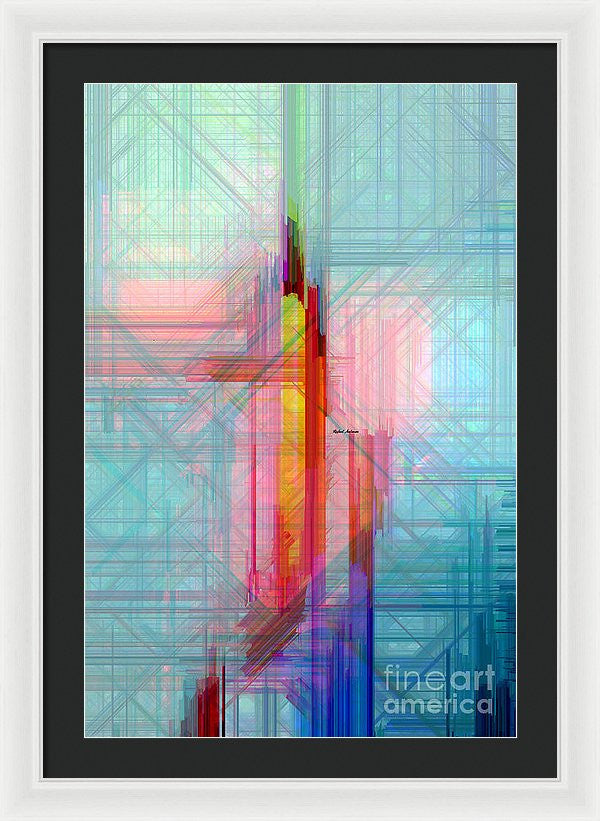 Framed Print - Abstract 9595