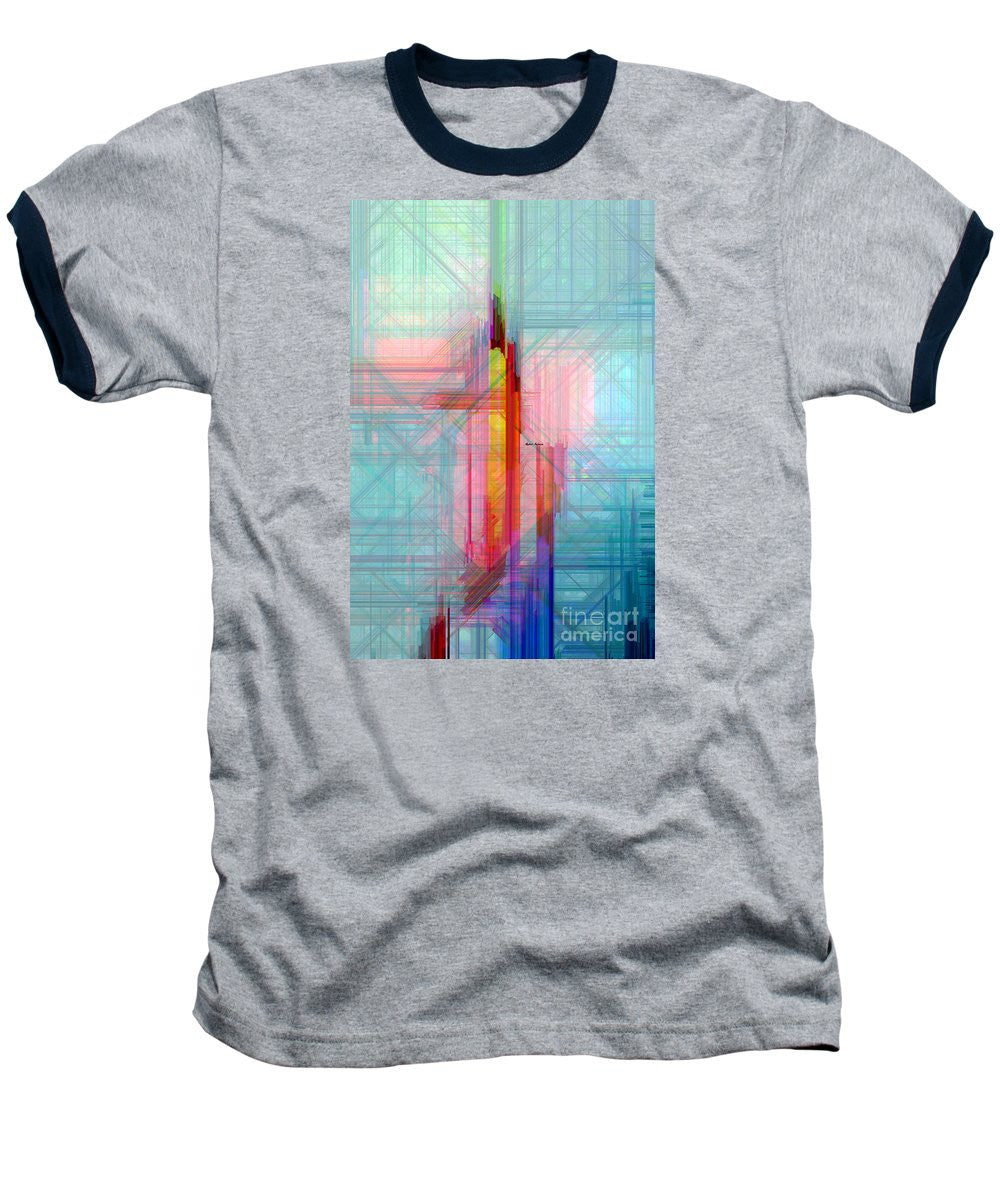 T-shirt de baseball - Abstrait 9595