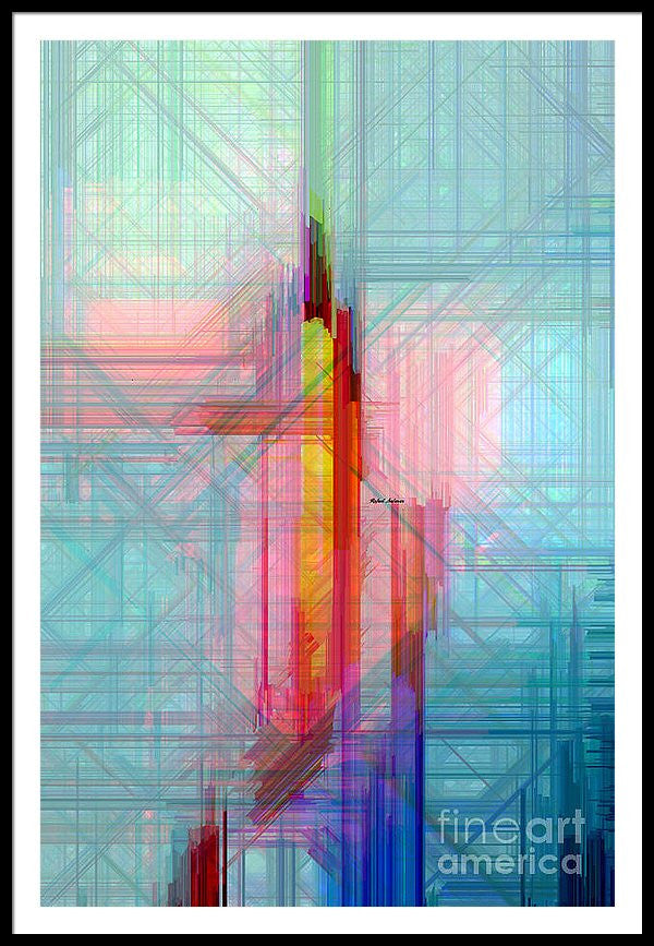 Framed Print - Abstract 9595