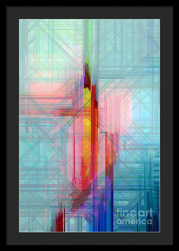 Framed Print - Abstract 9595