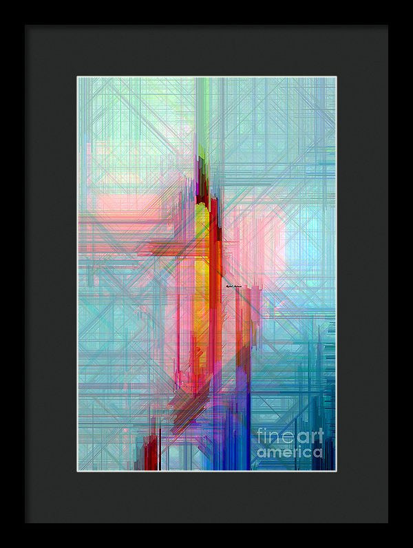 Framed Print - Abstract 9595