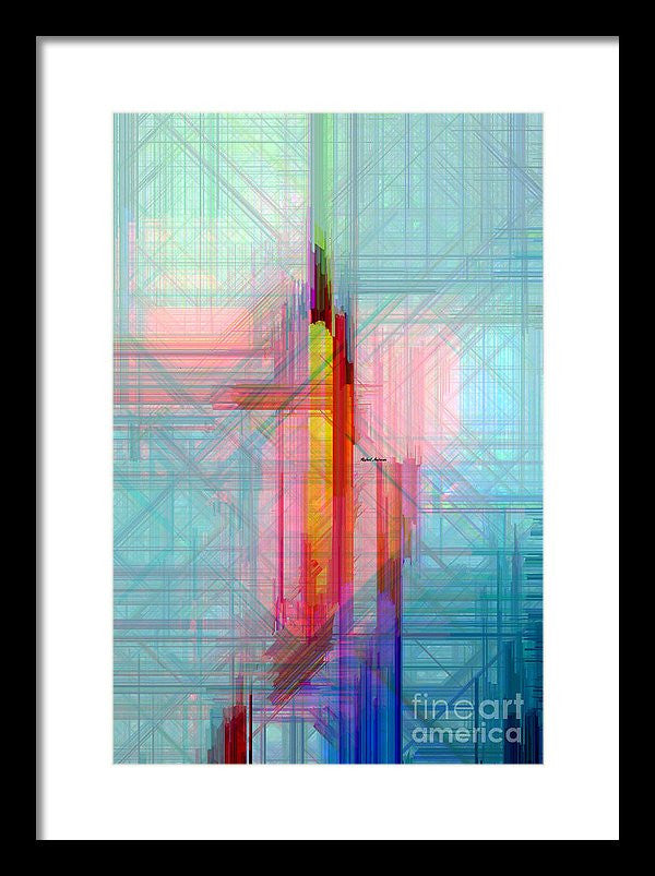 Framed Print - Abstract 9595