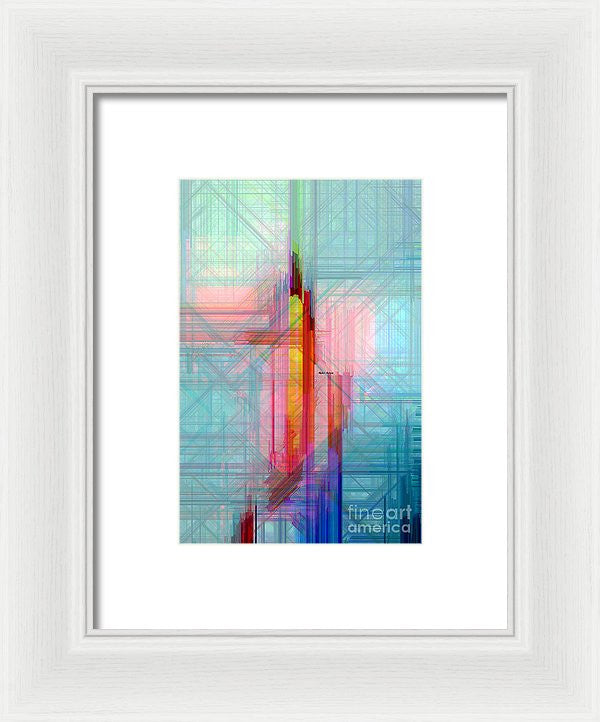 Framed Print - Abstract 9595