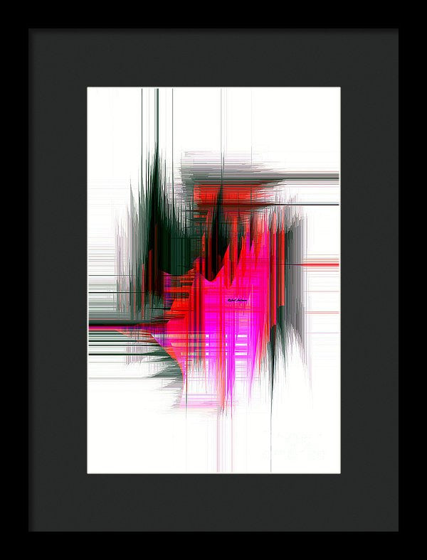 Framed Print - Abstract 9596