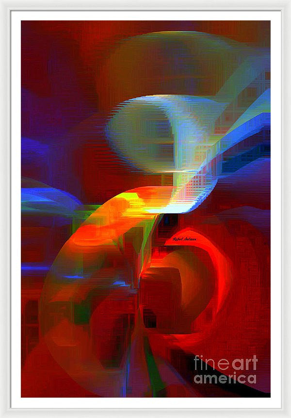 Framed Print - Abstract 9597