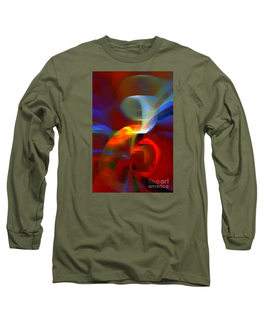 Long Sleeve T-Shirt - Abstract 9597