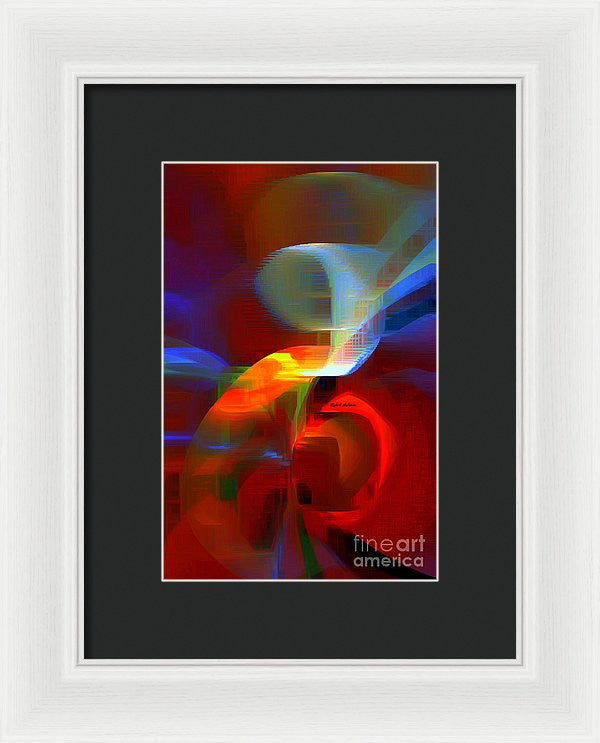 Framed Print - Abstract 9597