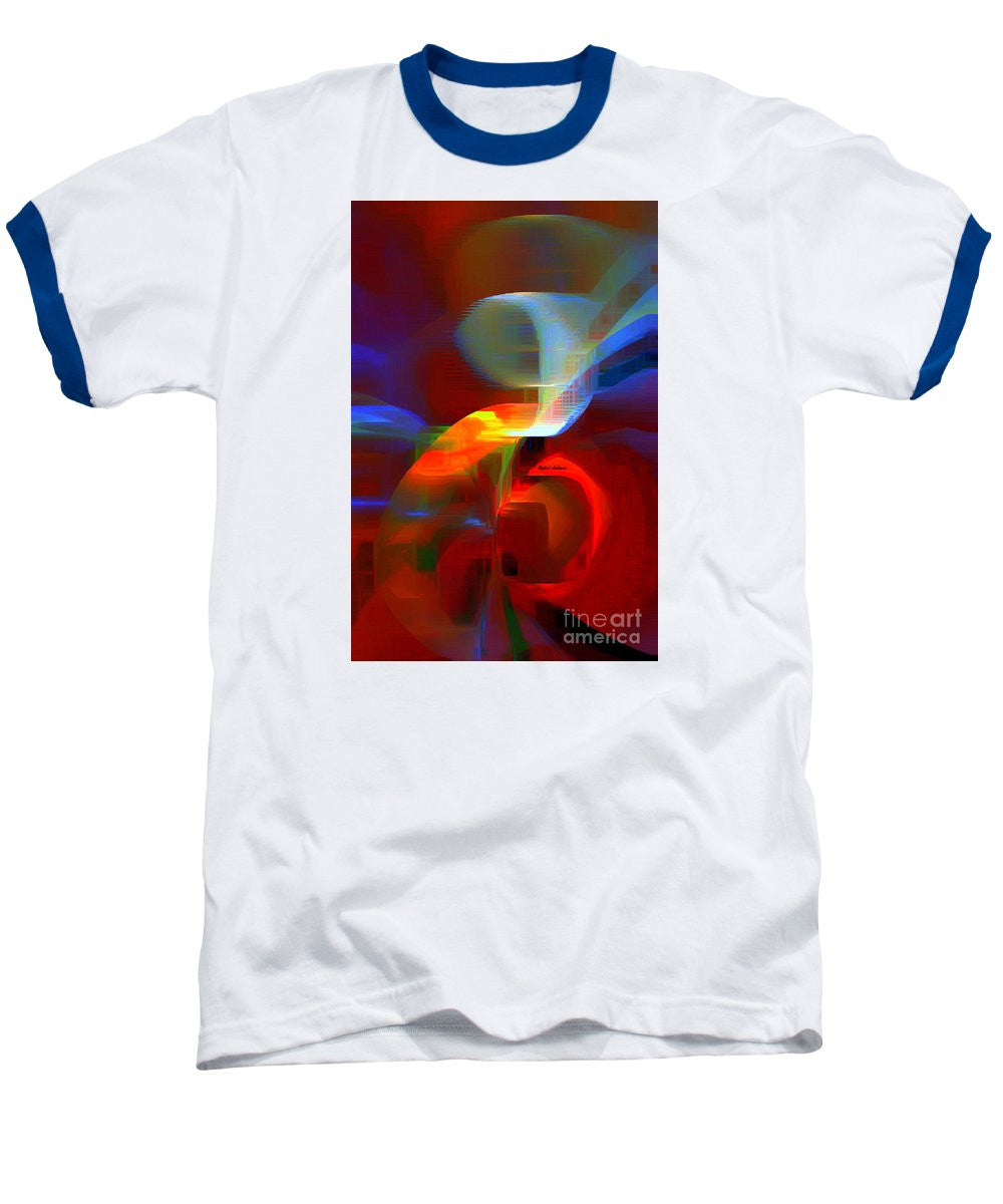 T-shirt de baseball - Abstrait 9597