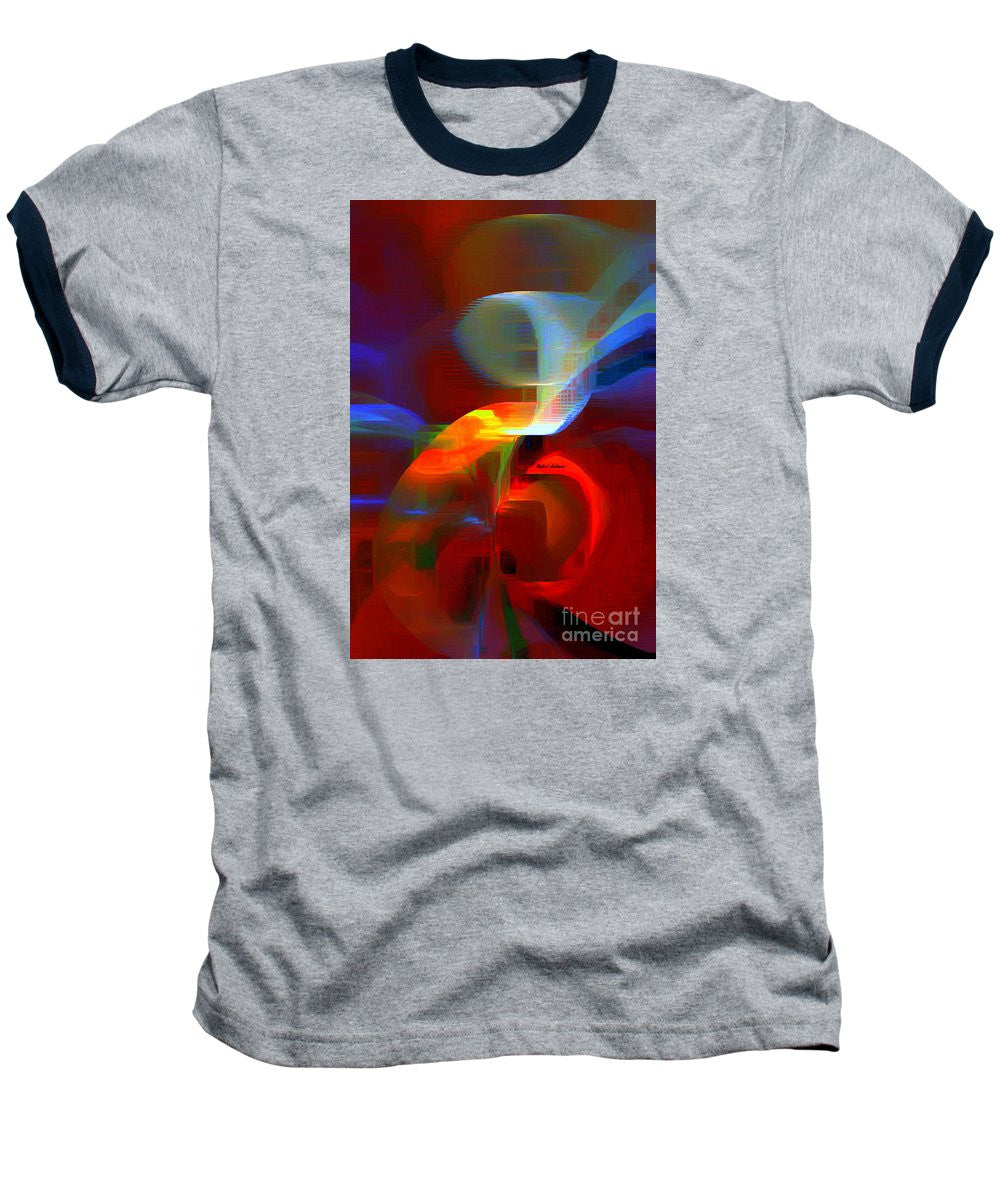 T-shirt de baseball - Abstrait 9597