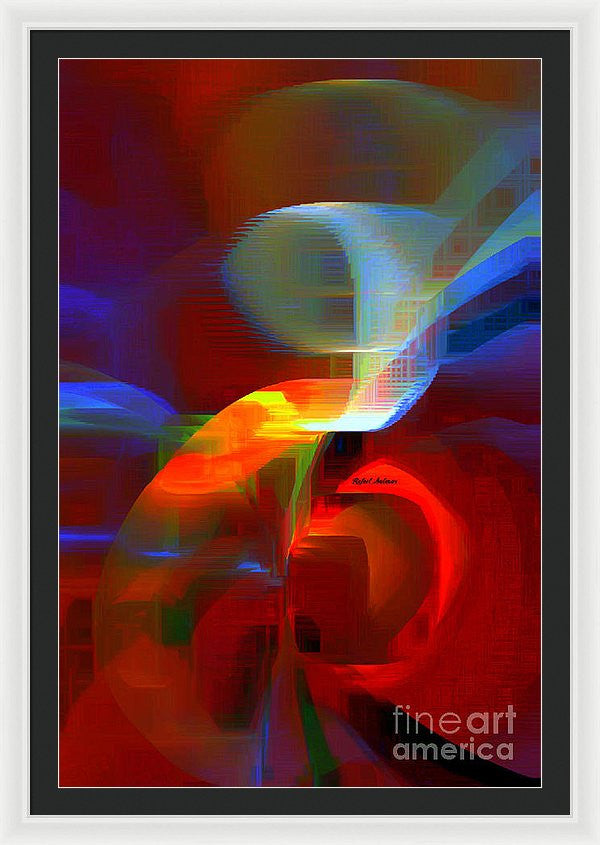 Framed Print - Abstract 9597