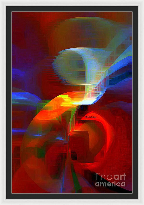 Framed Print - Abstract 9597