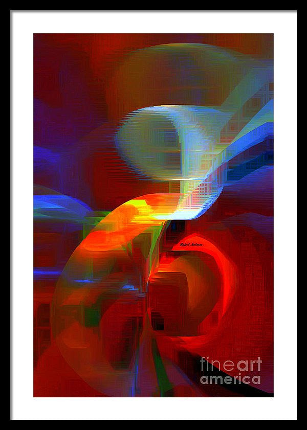 Framed Print - Abstract 9597