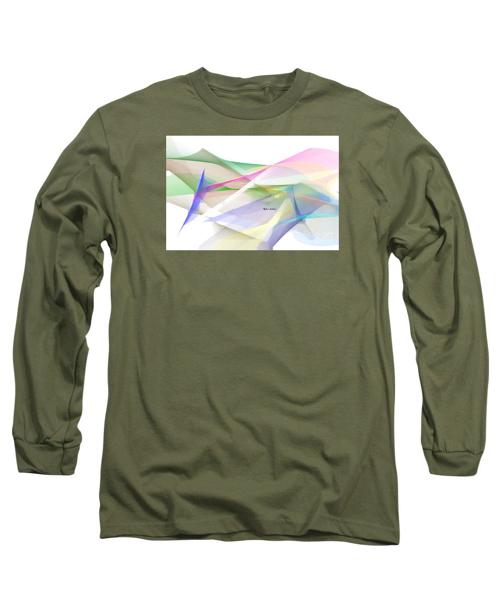 Long Sleeve T-Shirt - Abstract 9598