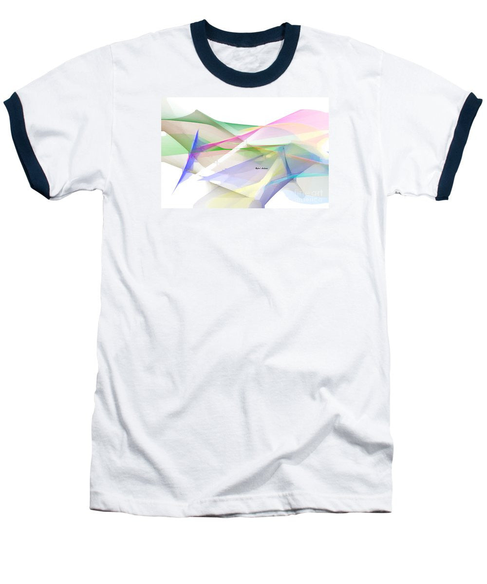 T-shirt de baseball - Abstrait 9598