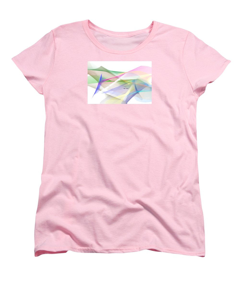 T-shirt pour femme (coupe standard) - Abstrait 9598