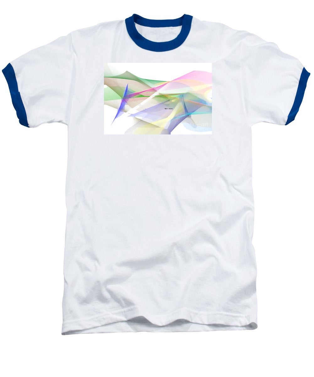 T-shirt de baseball - Abstrait 9598