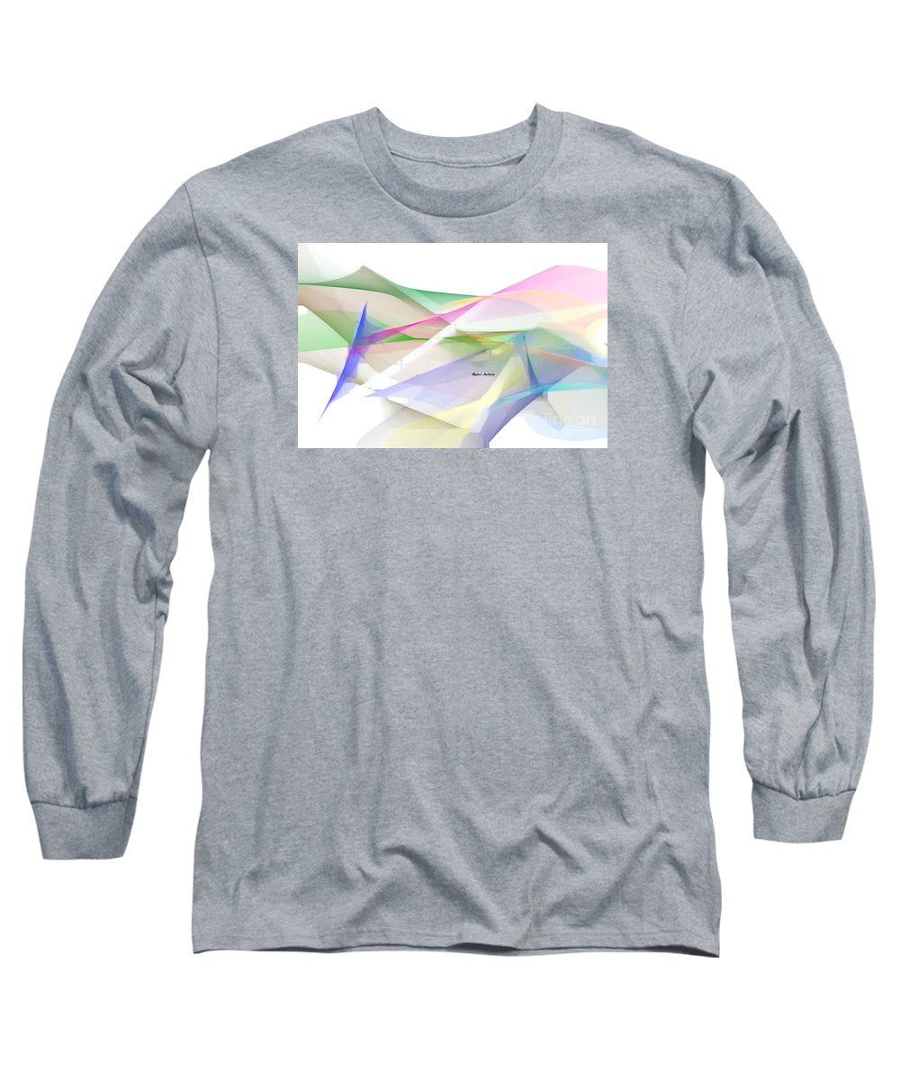 Long Sleeve T-Shirt - Abstract 9598