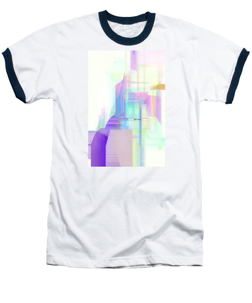 T-shirt de baseball - Abstrait 9599