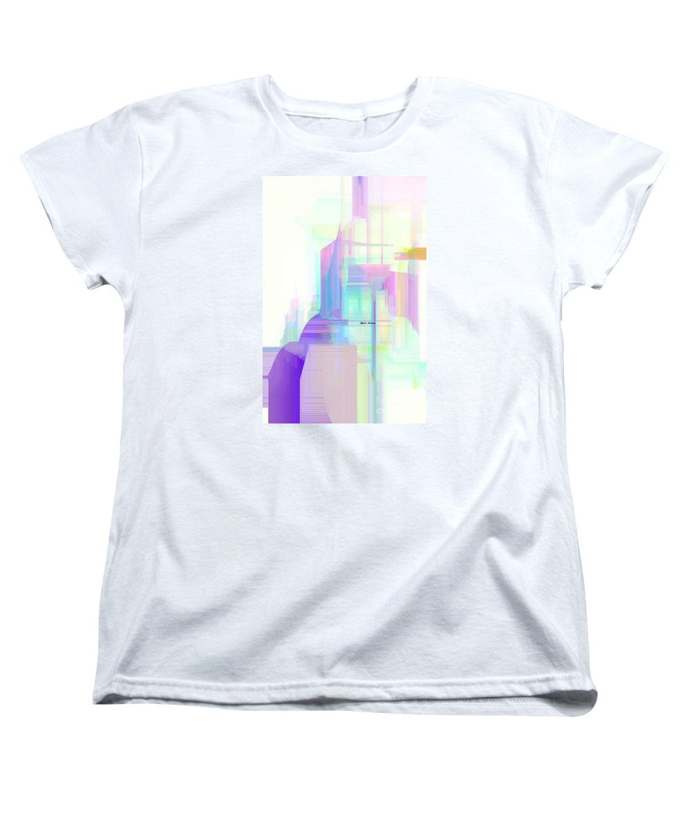 T-shirt pour femme (coupe standard) - Abstrait 9599