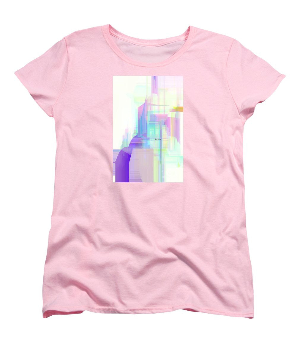 T-shirt pour femme (coupe standard) - Abstrait 9599