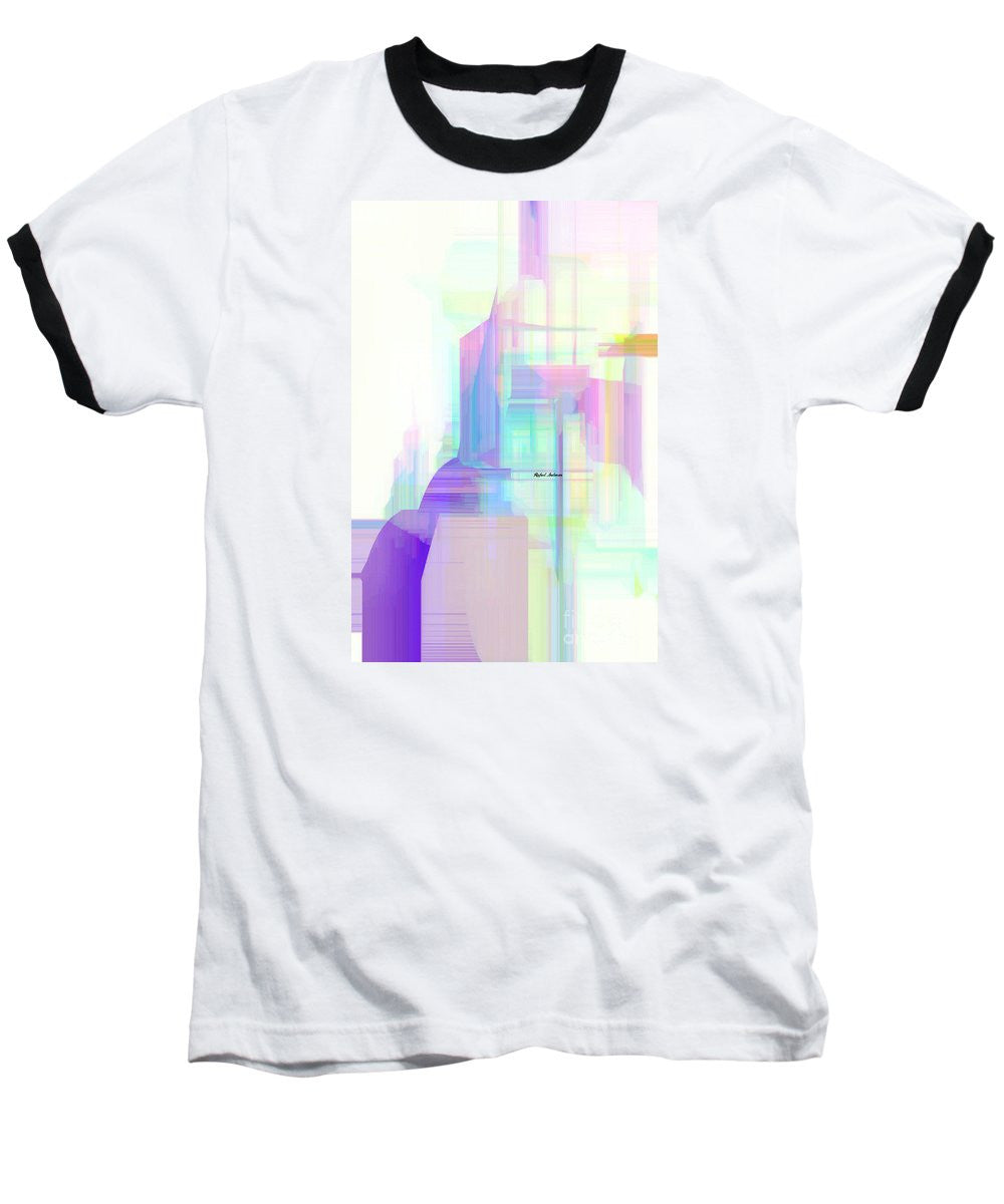 T-shirt de baseball - Abstrait 9599