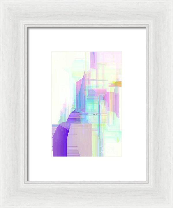 Framed Print - Abstract 9599