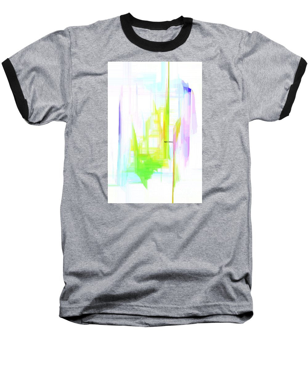 T-shirt de baseball - Abstrait 9615