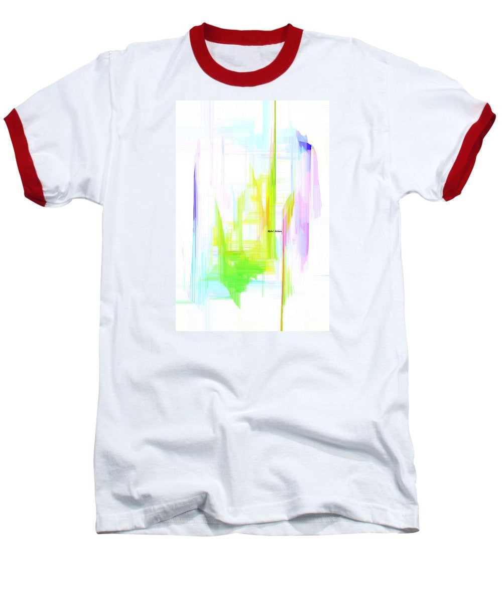 T-shirt de baseball - Abstrait 9615