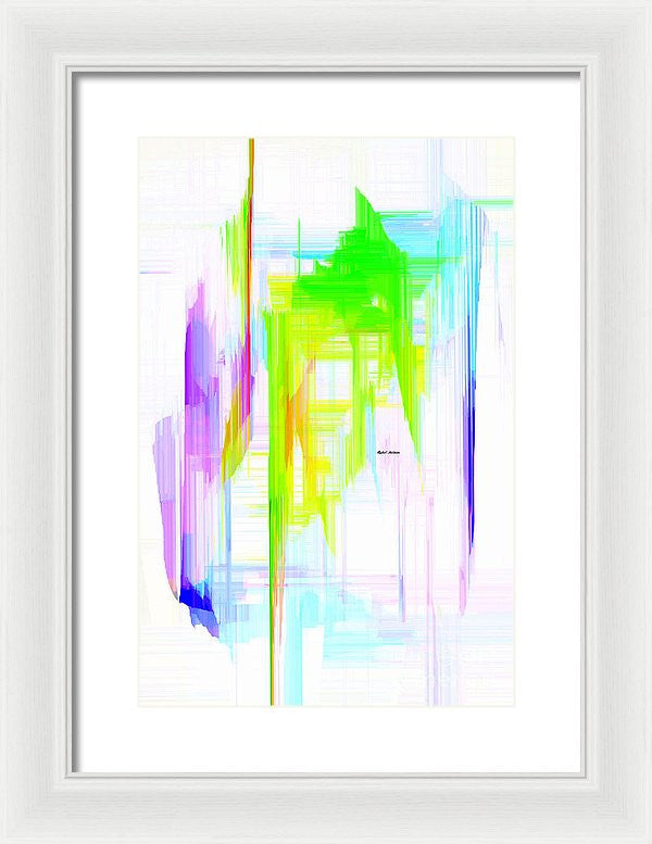 Framed Print - Abstract 9616