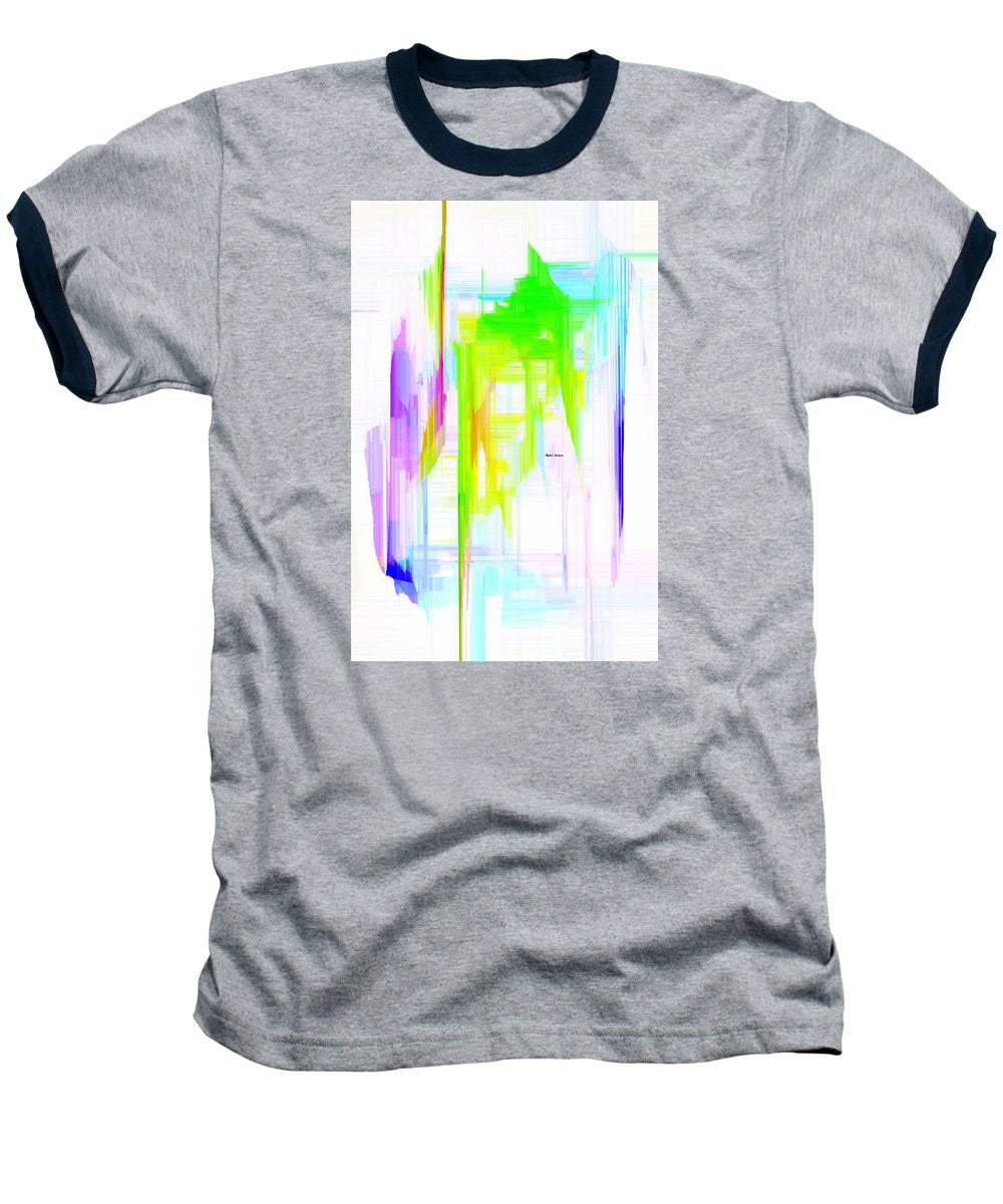 T-shirt de baseball - Abstrait 9616