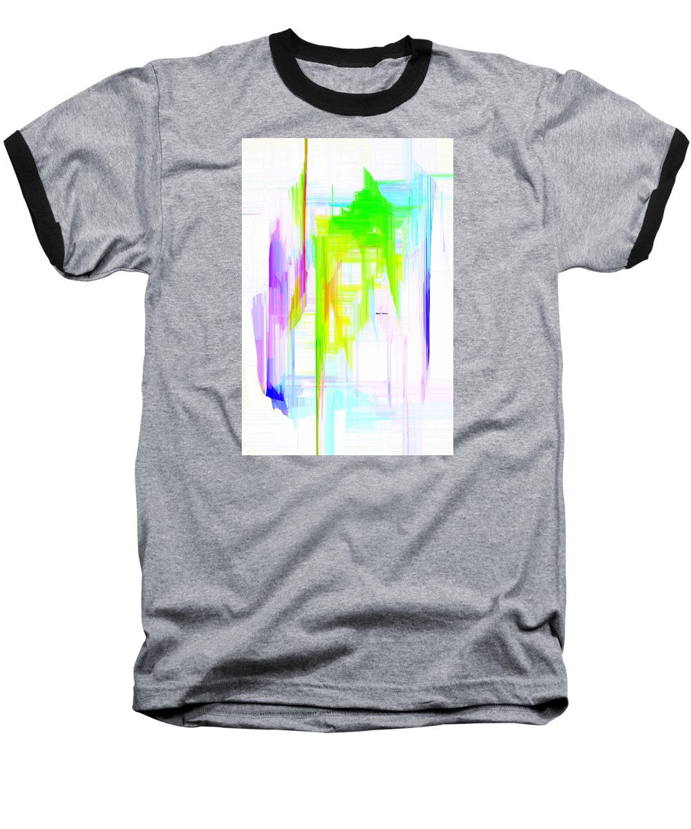 T-shirt de baseball - Abstrait 9616