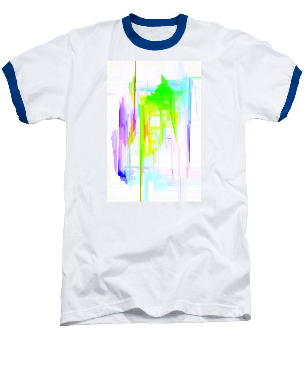 T-shirt de baseball - Abstrait 9616