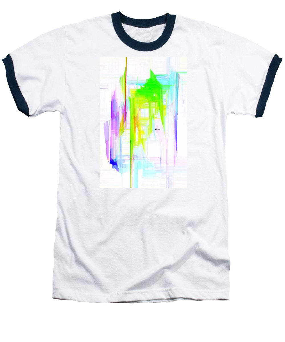 T-shirt de baseball - Abstrait 9616