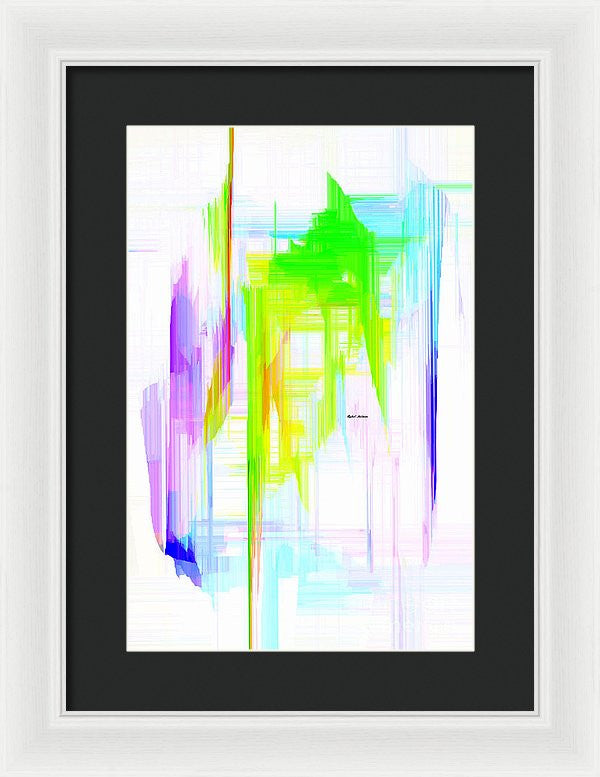 Framed Print - Abstract 9616