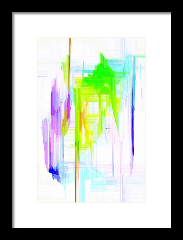 Framed Print - Abstract 9616