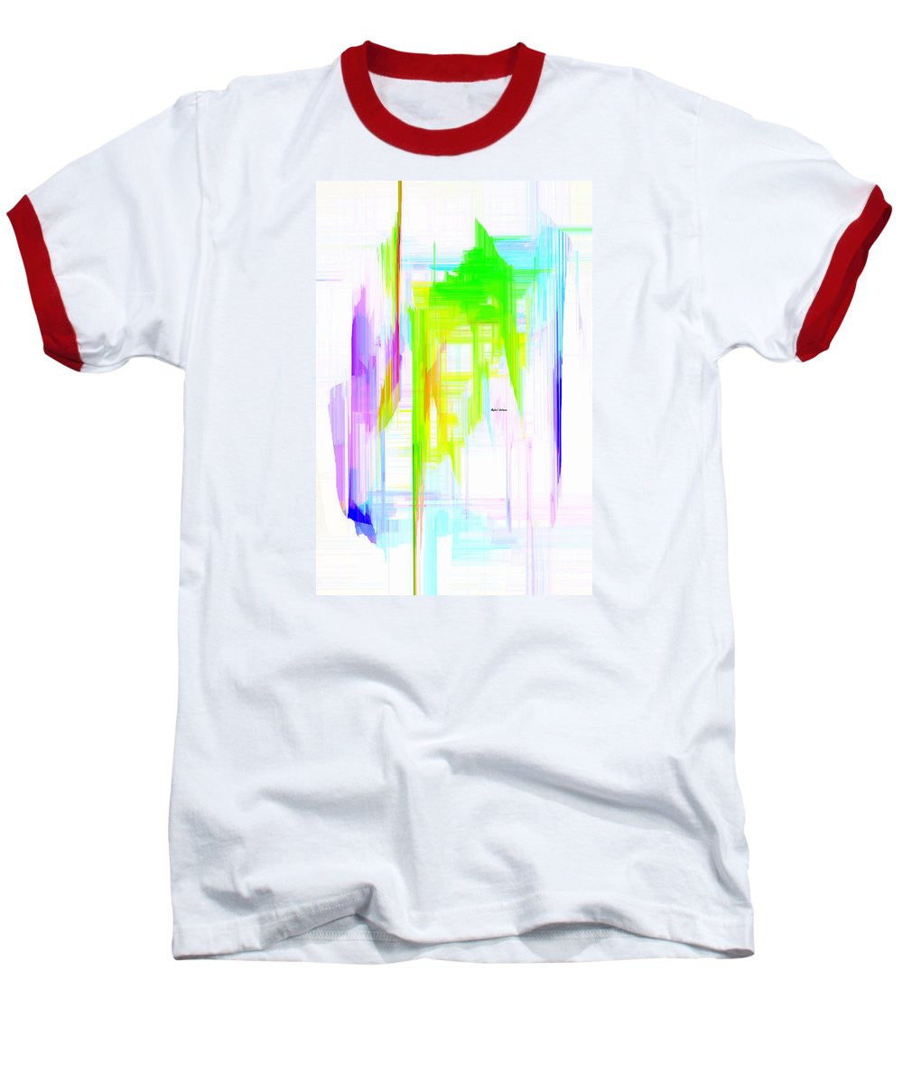 T-shirt de baseball - Abstrait 9616