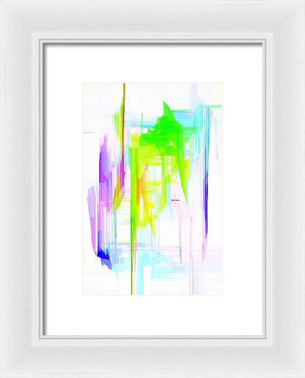 Framed Print - Abstract 9616