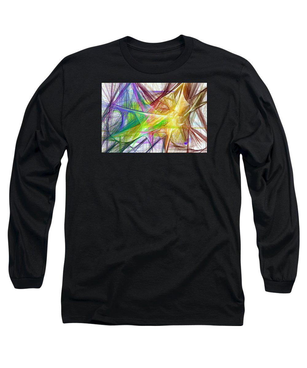 Long Sleeve T-Shirt - Abstract 9617