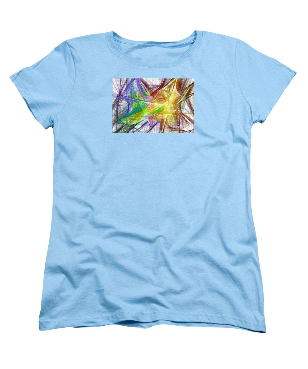 T-shirt pour femme (coupe standard) - Abstrait 9617