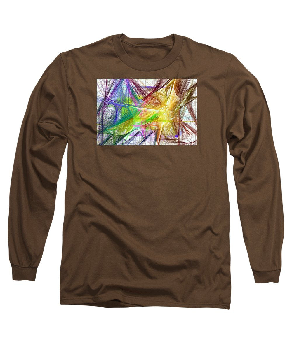 Long Sleeve T-Shirt - Abstract 9617