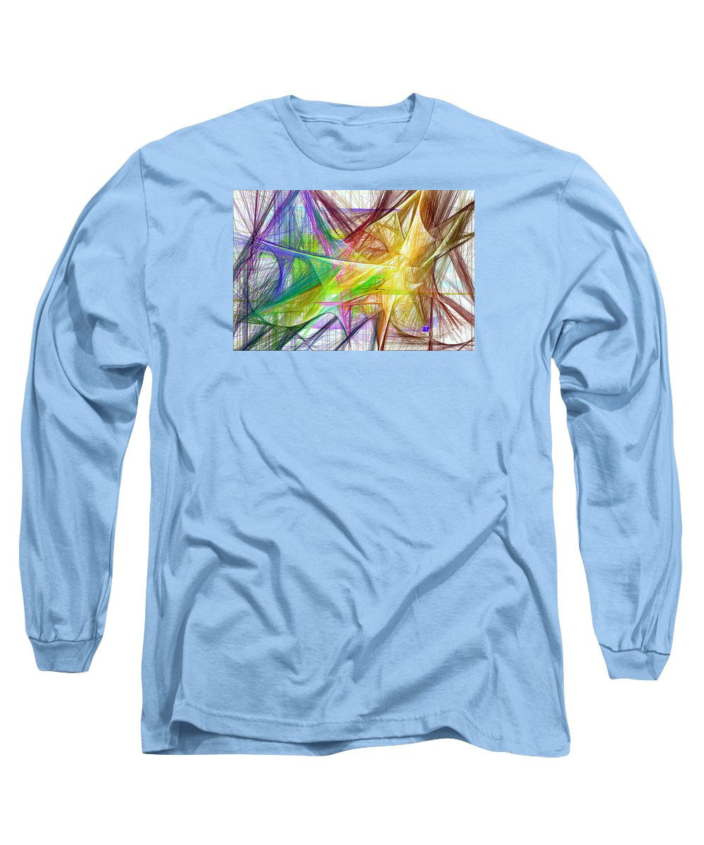 Long Sleeve T-Shirt - Abstract 9617