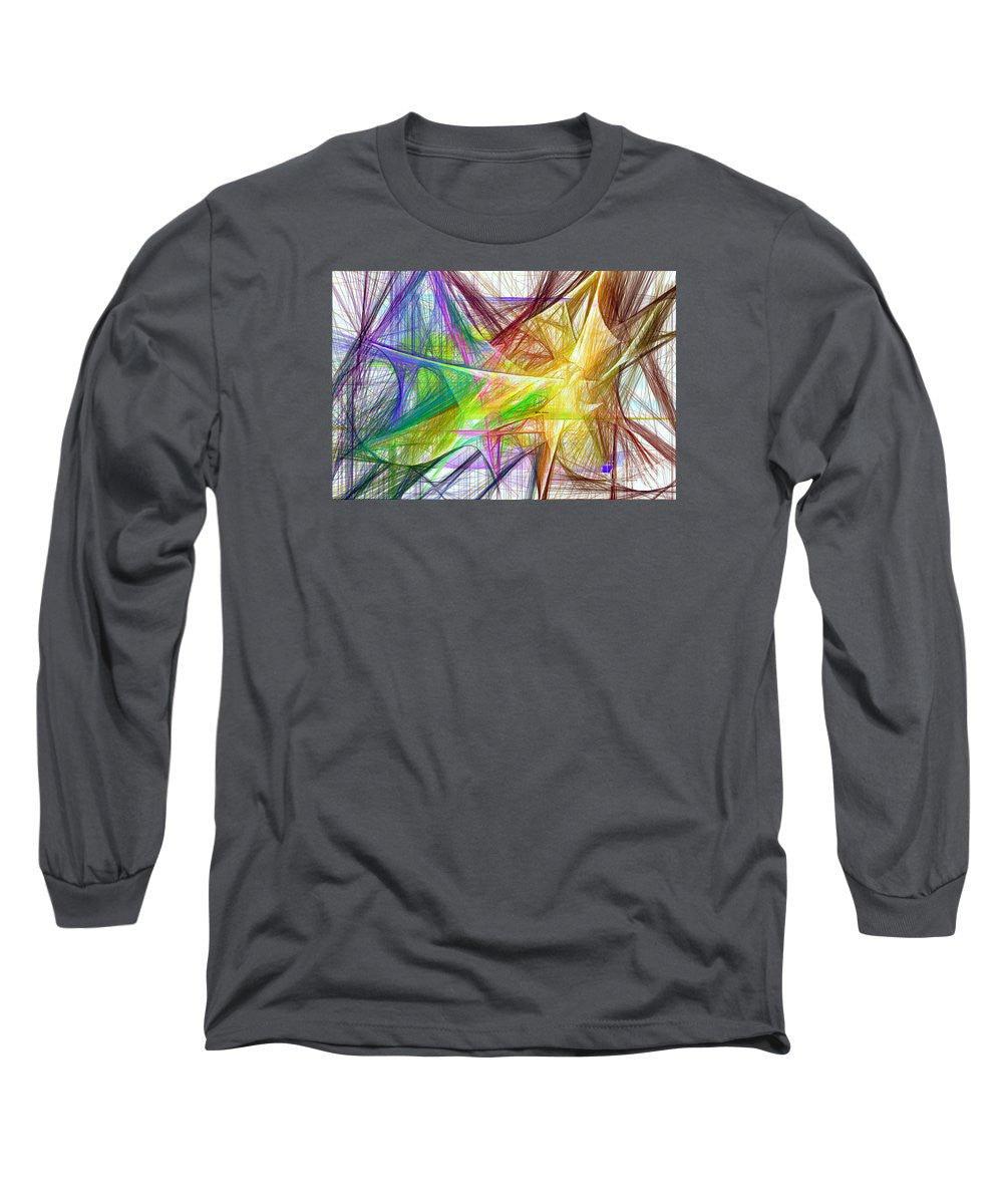 Long Sleeve T-Shirt - Abstract 9617