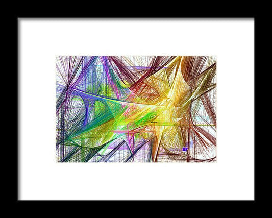 Framed Print - Abstract 9617