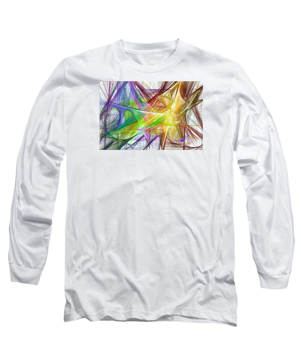 Long Sleeve T-Shirt - Abstract 9617