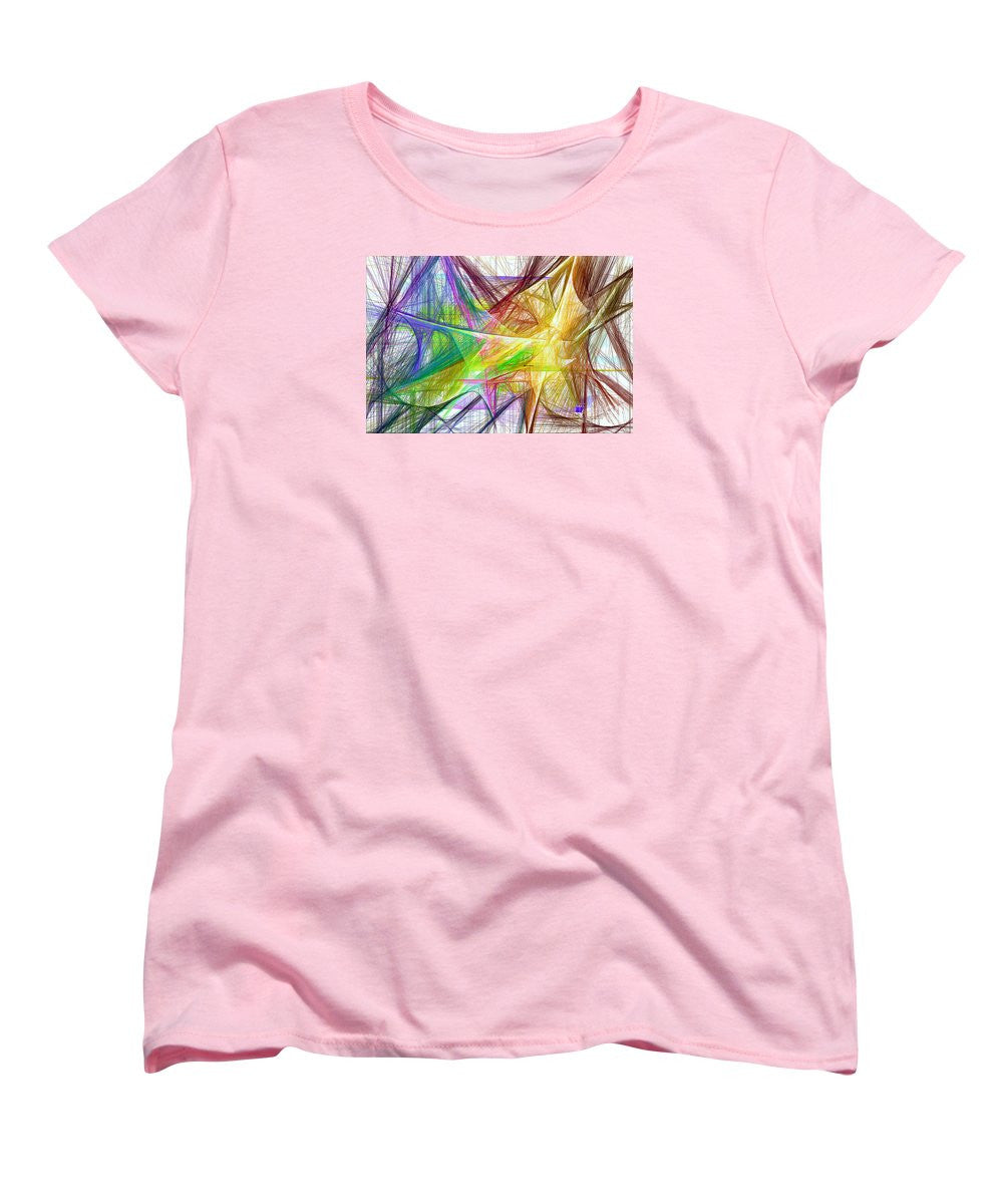 T-shirt pour femme (coupe standard) - Abstrait 9617